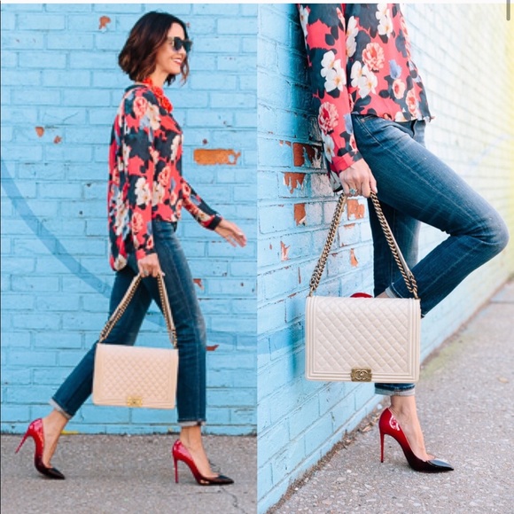 J.Crew Silk Floral Blouse - Picture 2 of 6